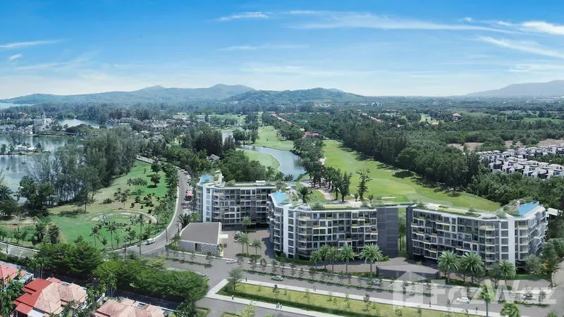 Skypark Aurora Laguna Phuket · Архитектурная визуализация из источника — не фотография